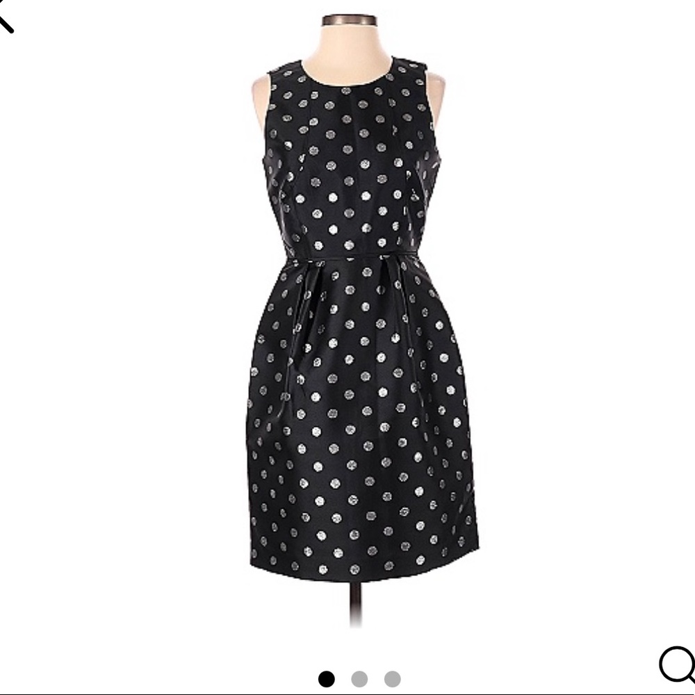Jcrew polka dot party dress